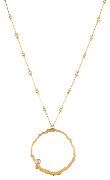 Moonlit Eve necklace 1 x 0,06ct