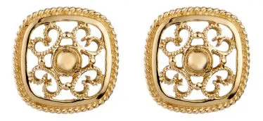 Filigree Earrings gold