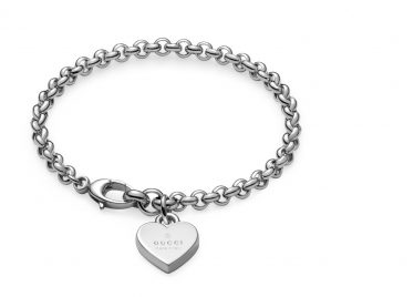 Trademark bracelet with heart