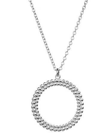 Circle of Light Pendant silver