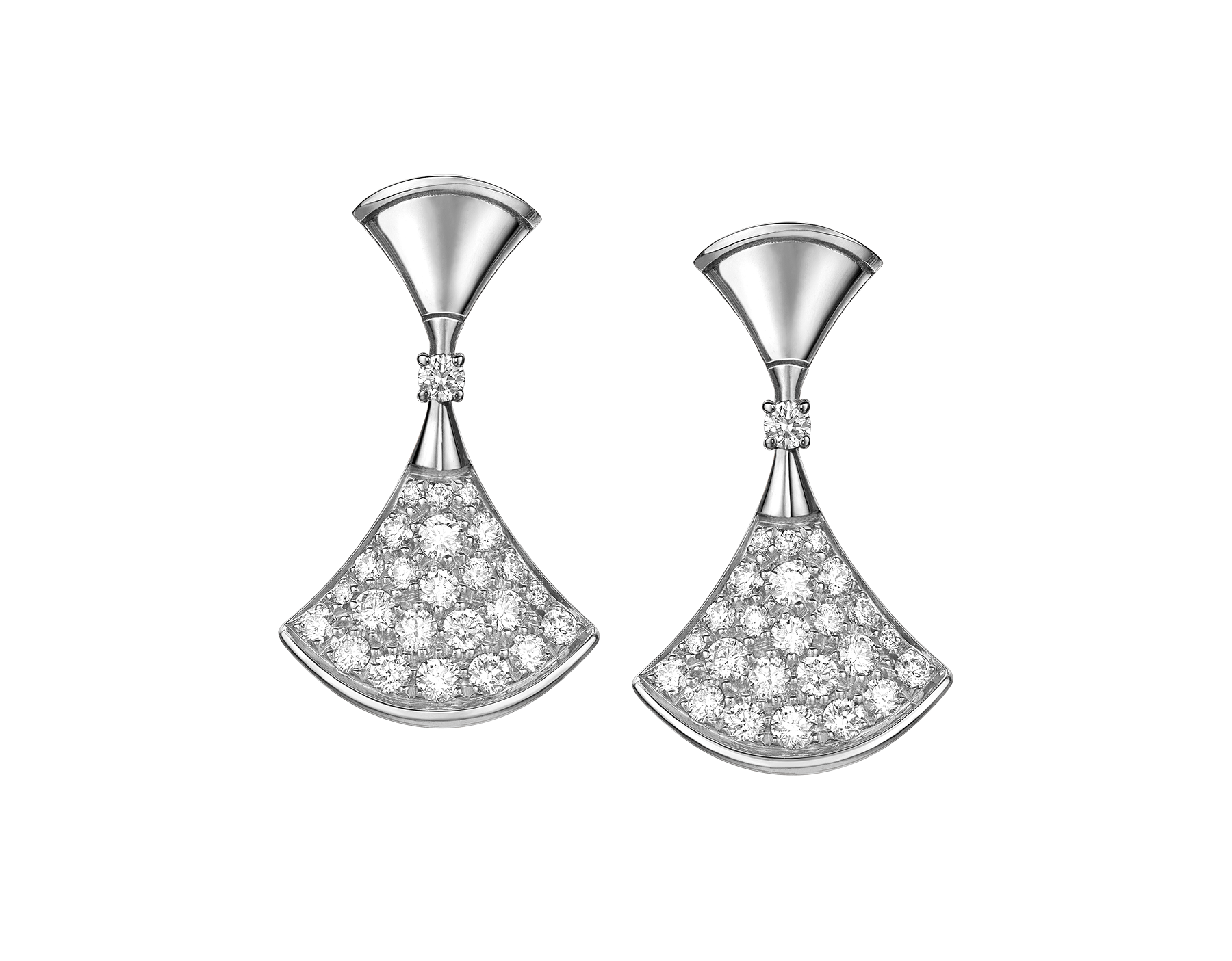 bulgari earrings diamond