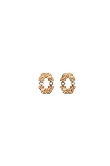 Maiden of the North Earrings small bronze