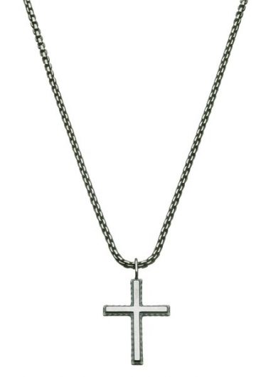 Väinö Cross Pendant silver