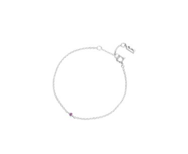 Micro Blink bracelet - pink sapphire