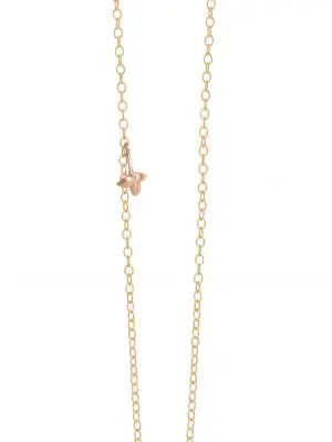 Forest pendant in 18K yellow gold with tiger eye - Image 2
