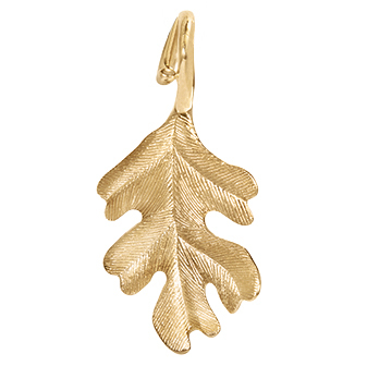 Forest pendant in 18K yellow gold