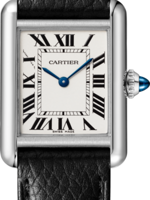 Cartier Tank Louis Cartier 29.5mm x 22mm Watch, Silver Grained Dial, W1529856