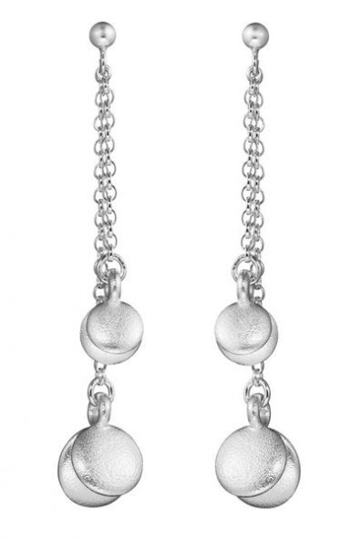 Lucky Pearl Earrings silver