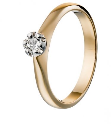 Hohde wedding ring gold