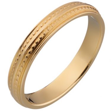 Uskelan Isokylän ring 3,5 mm gold