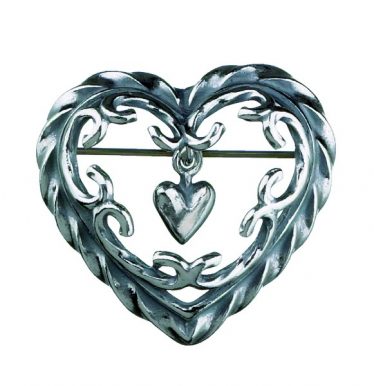 Heart of the House brooch