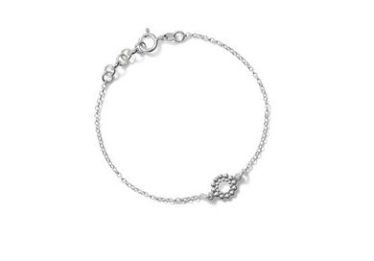 Circle of Light Bracelet Silver