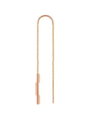 GUCCI Gucci 18-karat rose gold earrings | NET-A-PORTER