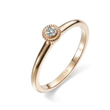 Beloved Diamond Ring gold