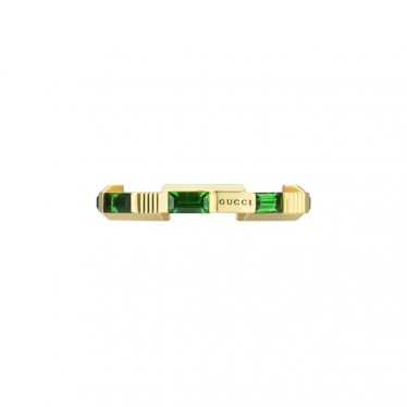 Gucci Link to Love tourmaline ring