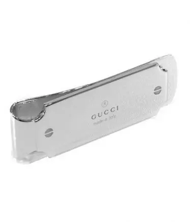 Silver Trademark Money Clip