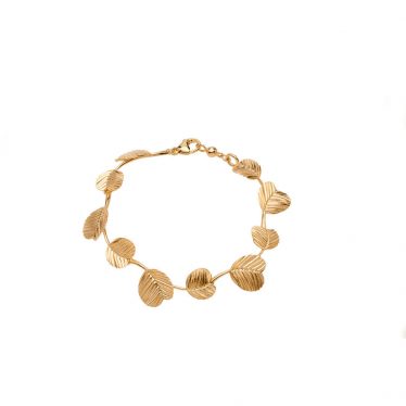 Sprout bracelet yellow gold