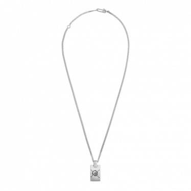GucciGhost pendant necklace in silver