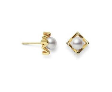 M collection earrings