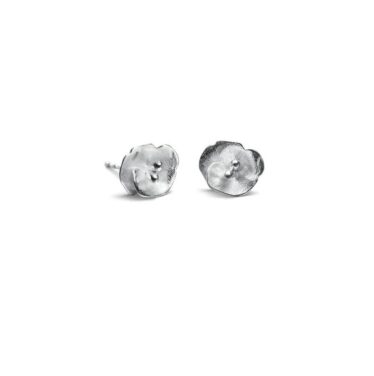 Summer Night Rose miniature earrings silver