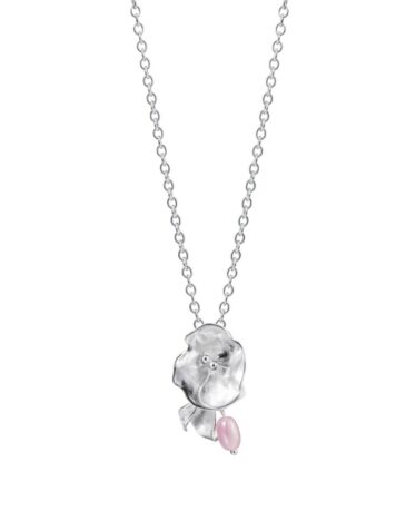 Pink Ribbon 2024 pendant Summer Night Rose silver