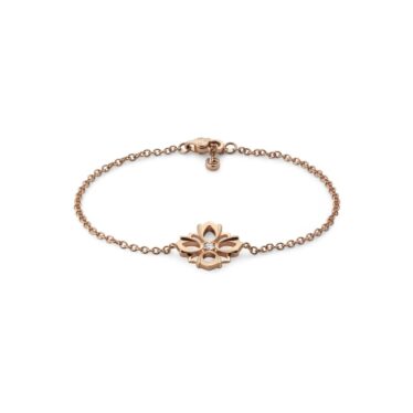 Gucci Flora 18k diamond chain bracelet