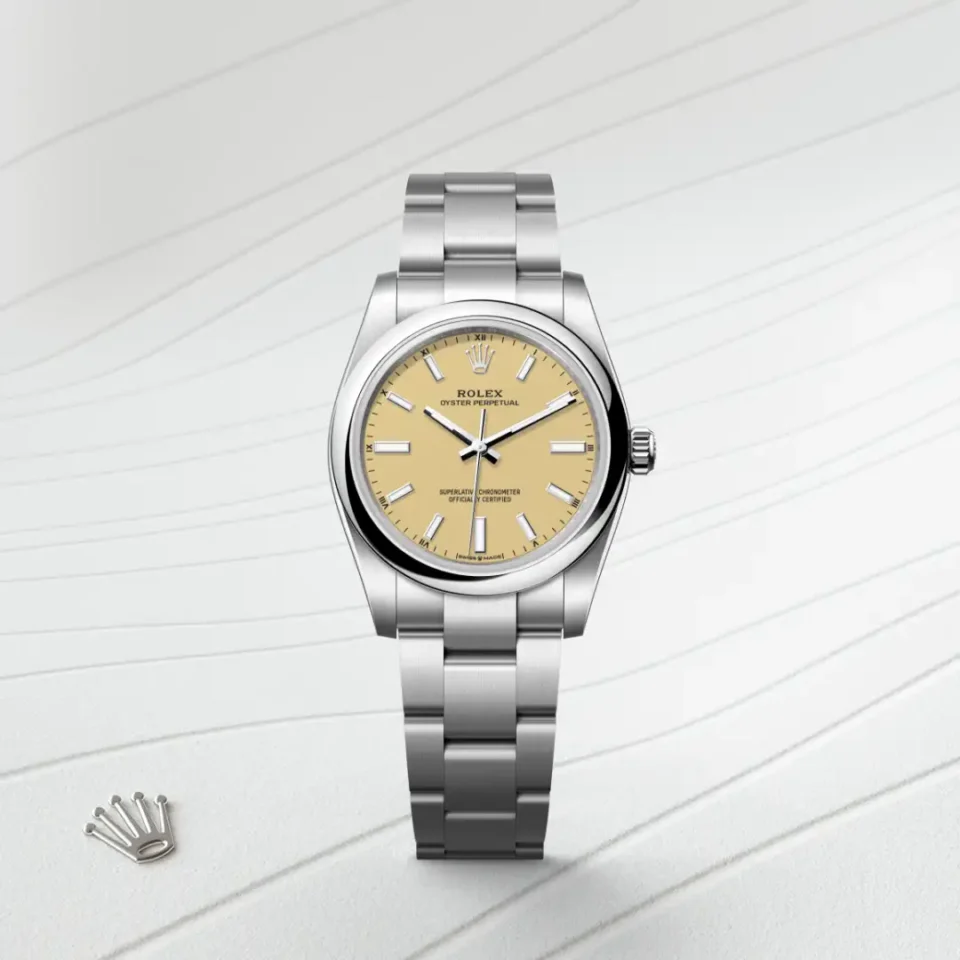 Rolex Oyster Perpetual 34 Oystersteel, M124200-0007, 1 - Lindroos