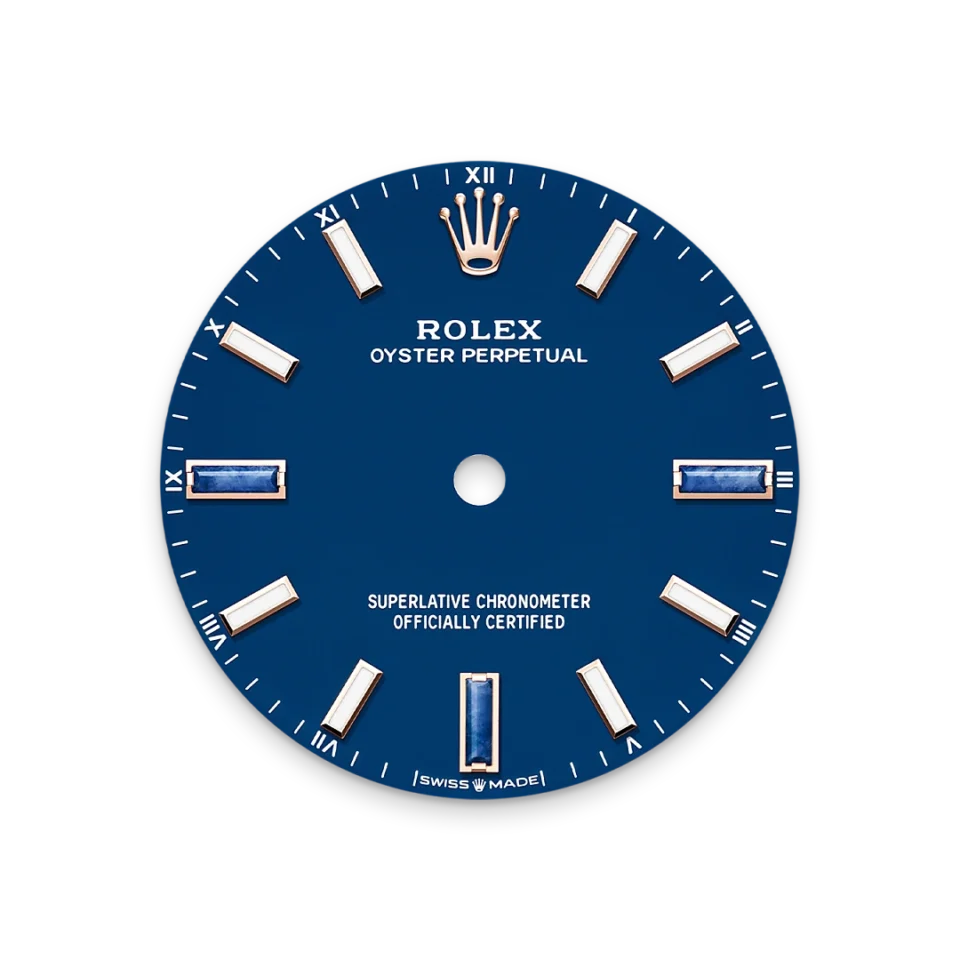 Rolex Oyster Perpetual 34 in 18 ct Everose gold, M124205-0002, 5 - Lindroos