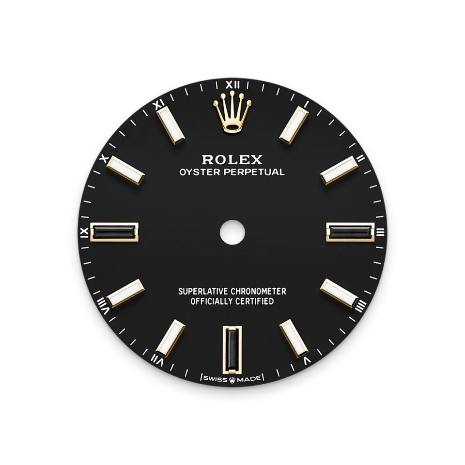 Rolex Oyster Perpetual 34 in 18 ct yellow gold, M124208-0001, 5 - Lindroos