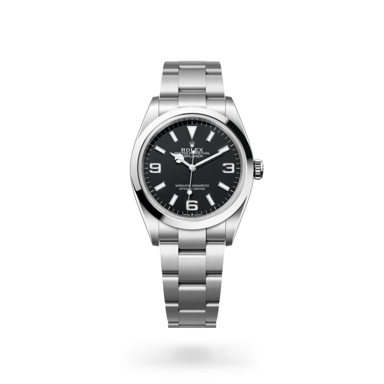 Rolex Explorer 36 Oystersteel, M124270-0001 - Lindroos
