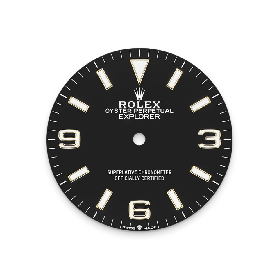 Rolex Explorer 36 Keltainen Rolesor – Oystersteel-terästä ja keltakultaa, M124273-0001, 5 - Lindroos