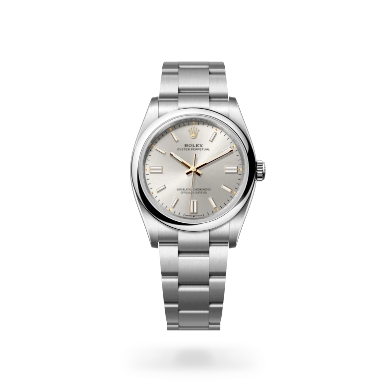 Rolex Oyster Perpetual 36 in Oystersteel, M126000-0001 - Lindroos