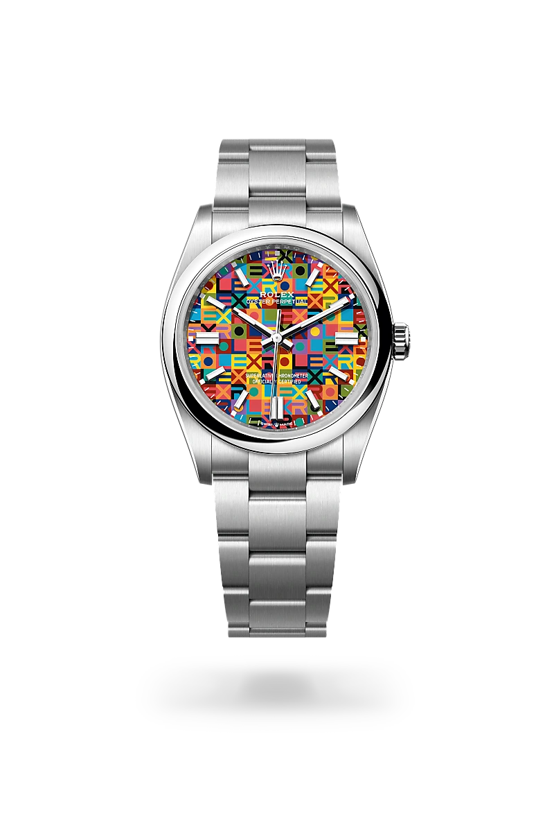 Rolex Oyster Perpetual 36 in Oystersteel, M126000-0016 - Lindroos