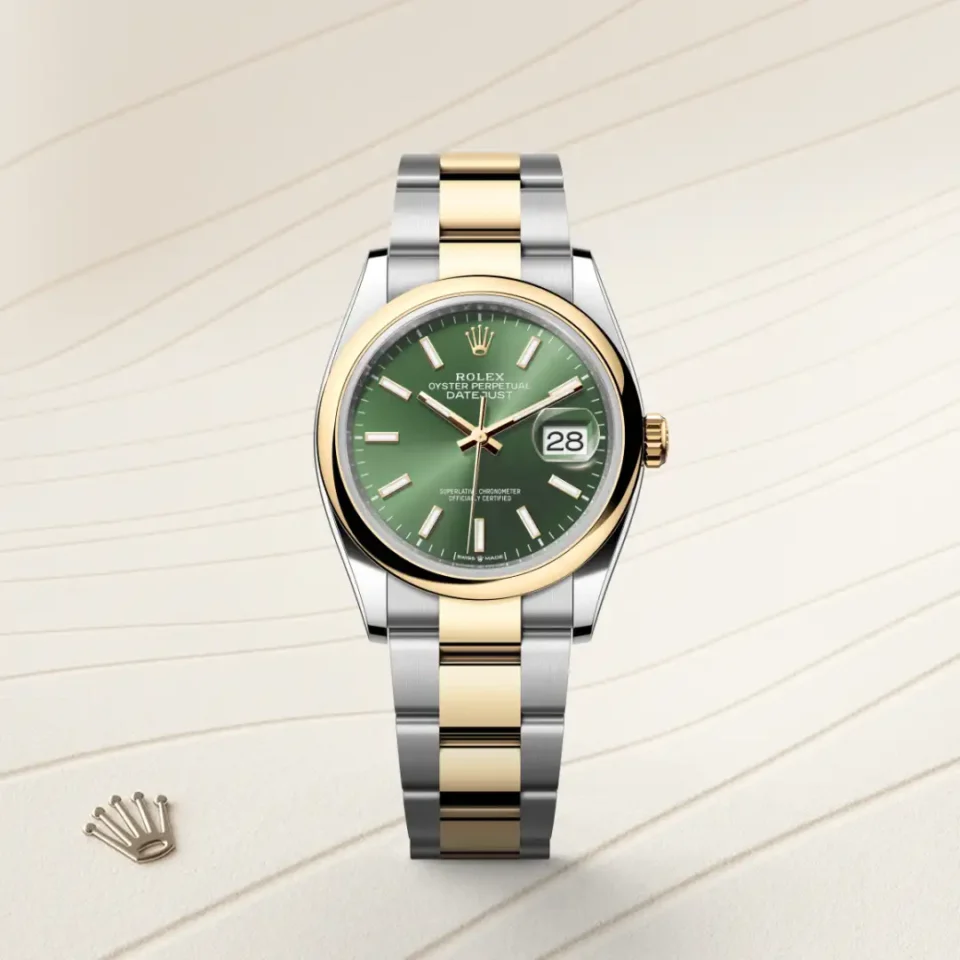 Rolex Datejust 36 in Yellow Rolesor - combination of Oystersteel and yellow gold, M126203-0058, 1 - Lindroos