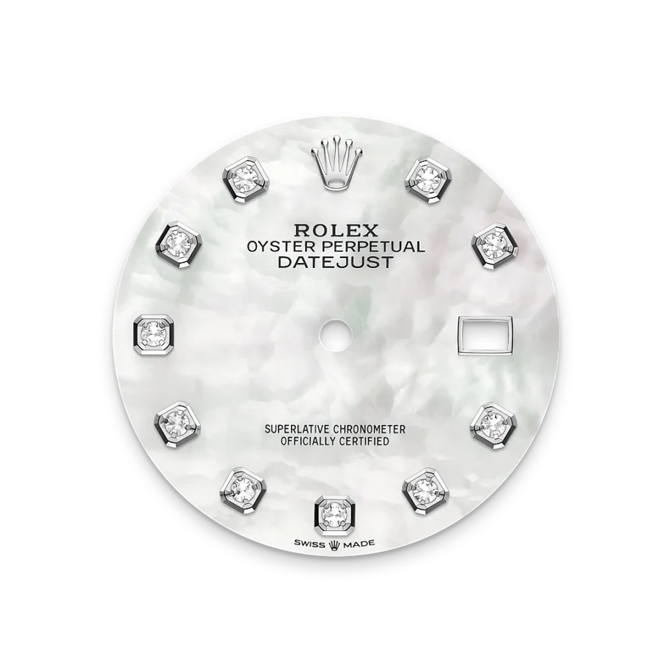 Rolex Datejust 36 Valkoinen Rolesor – Oystersteel-terästä ja valkokultaa, M126284RBR-0011, 5 - Lindroos