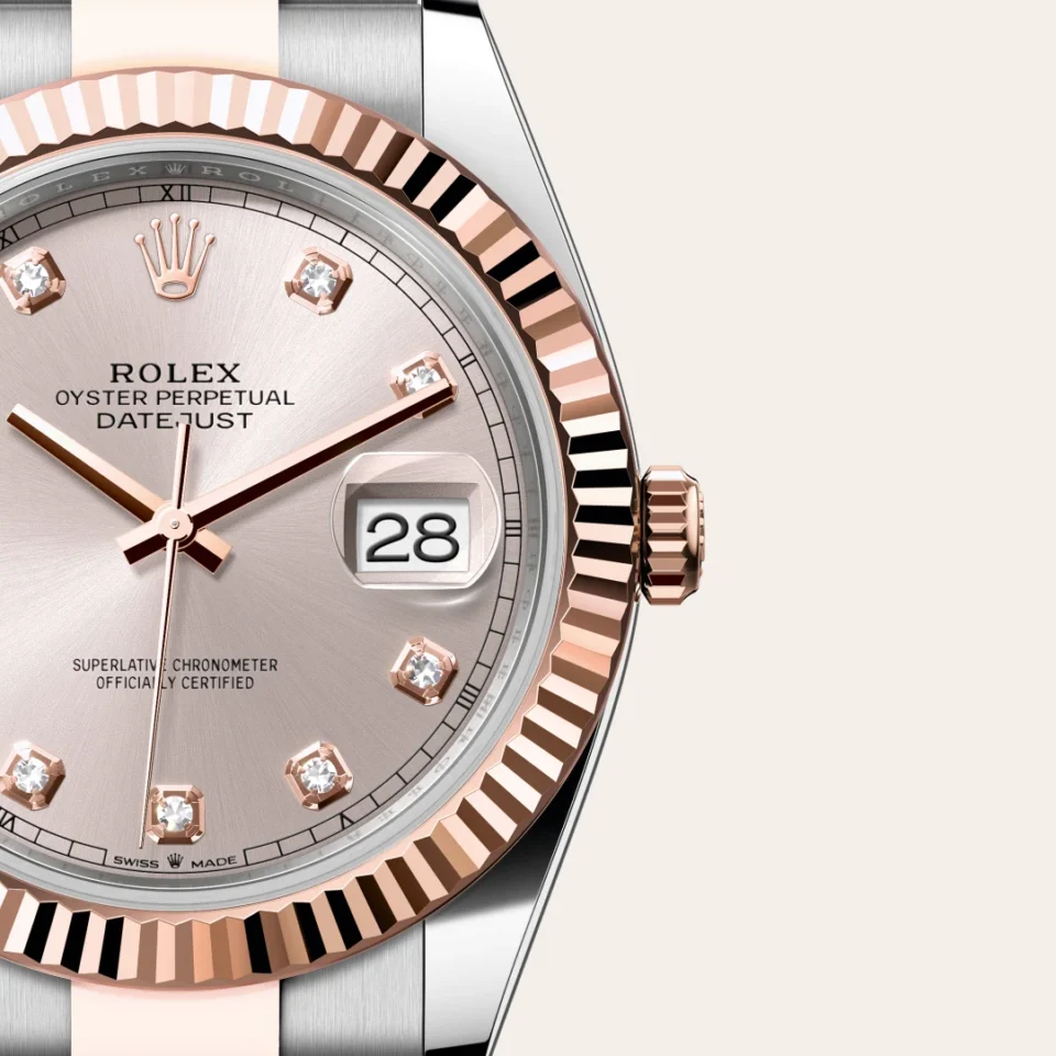 Rolex Datejust 41 Everose Rolesor – Oystersteel-terästä ja Everose-kultaa, M126331-0007, 3 - Lindroos