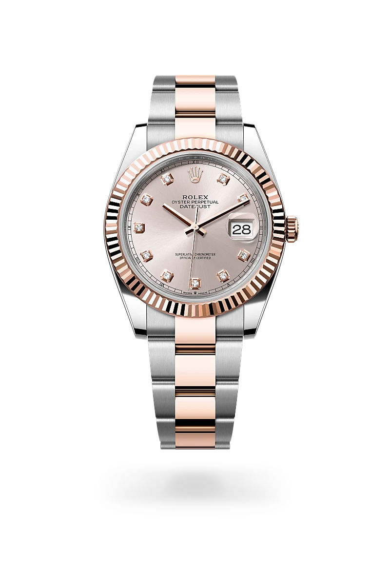 Rolex Datejust 41 in Everose Rolesor - combination of Oystersteel and Everose gold, M126331-0007 - Lindroos