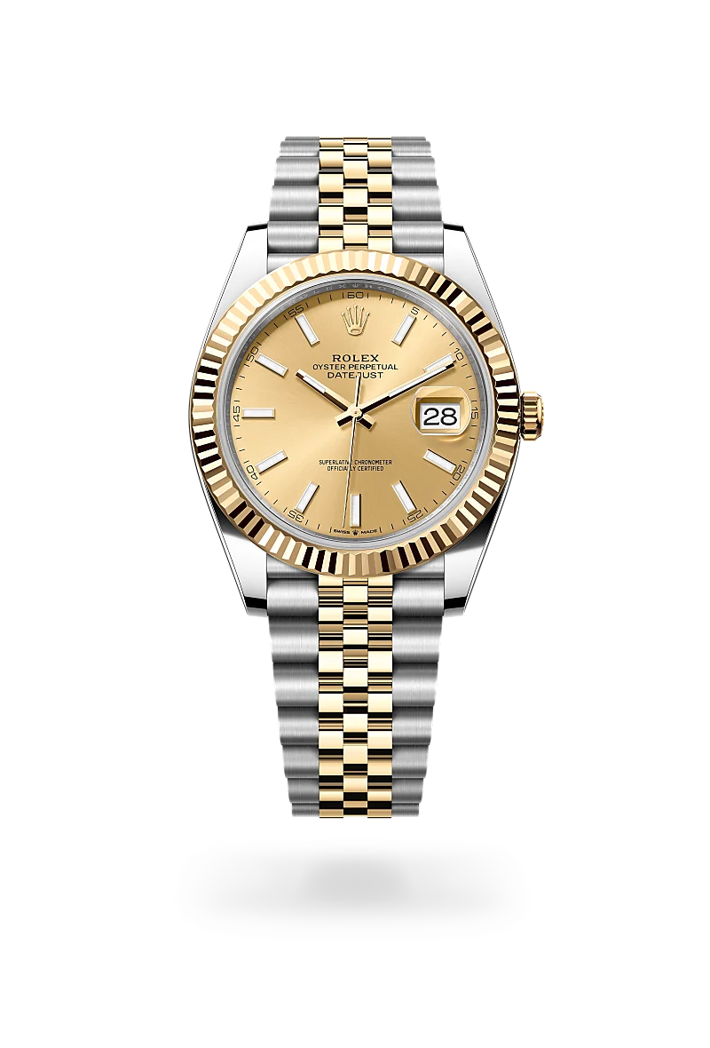 Rolex Datejust 41 in Yellow Rolesor - combination of Oystersteel and yellow gold, M126333-0010 - Lindroos