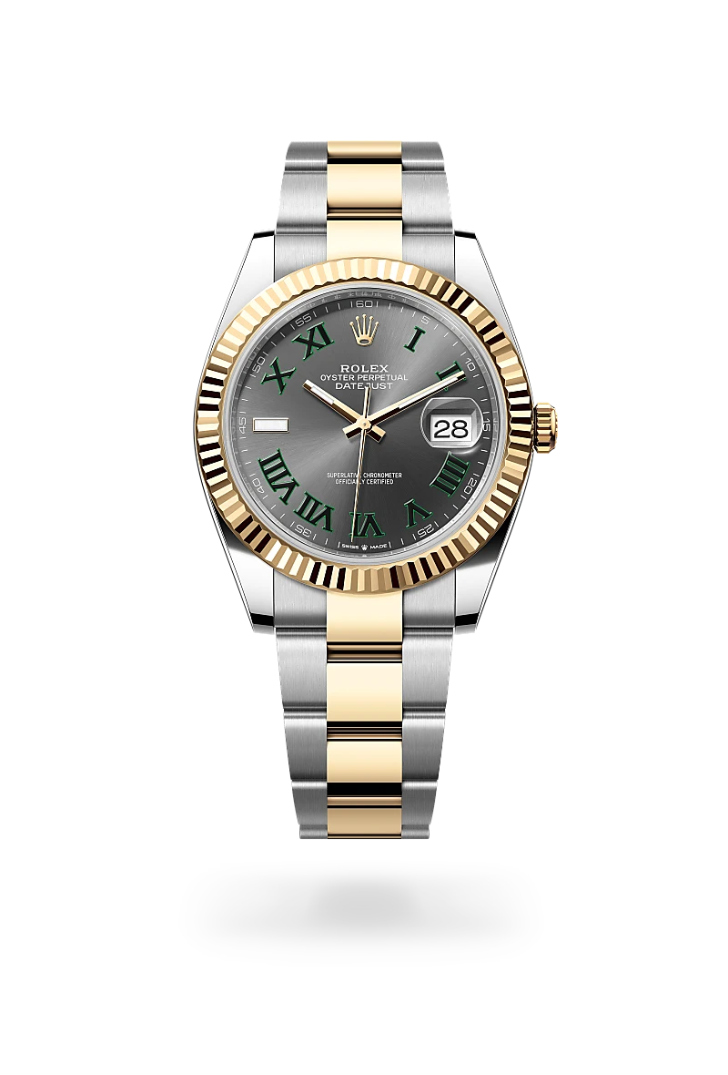 Rolex Datejust 41 Keltainen Rolesor – Oystersteel-terästä ja keltakultaa, M126333-0019 - Lindroos