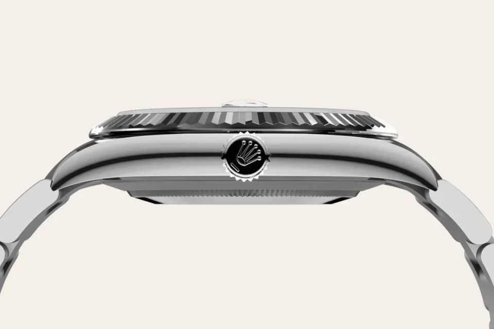 Rolex Datejust 41 Valkoinen Rolesor – Oystersteel-terästä ja valkokultaa, M126334-0033, 7 - Lindroos