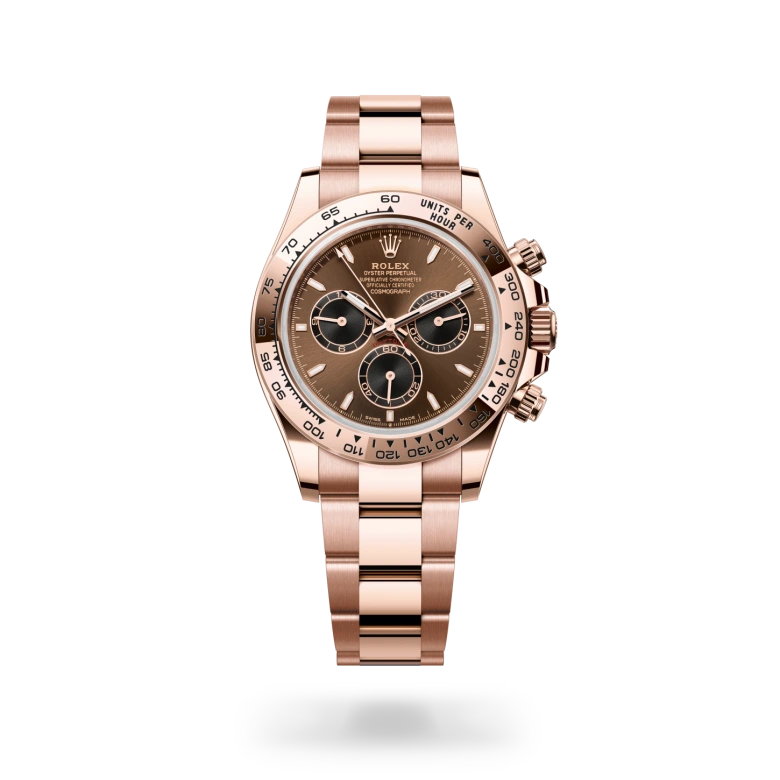 Rolex Cosmograph Daytona 18k Everose-kulta, M126505-0005 - Lindroos