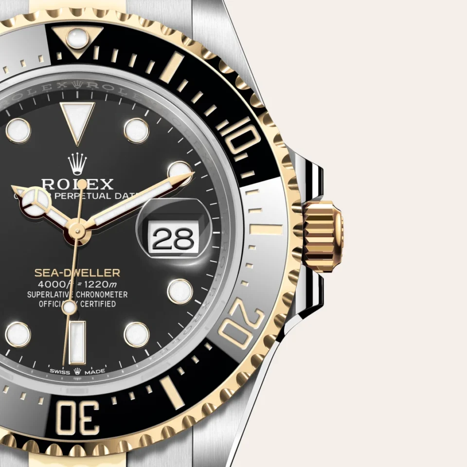 Rolex Sea-Dweller in Yellow Rolesor - combination of Oystersteel and yellow gold, M126603-0001, 3 - Lindroos