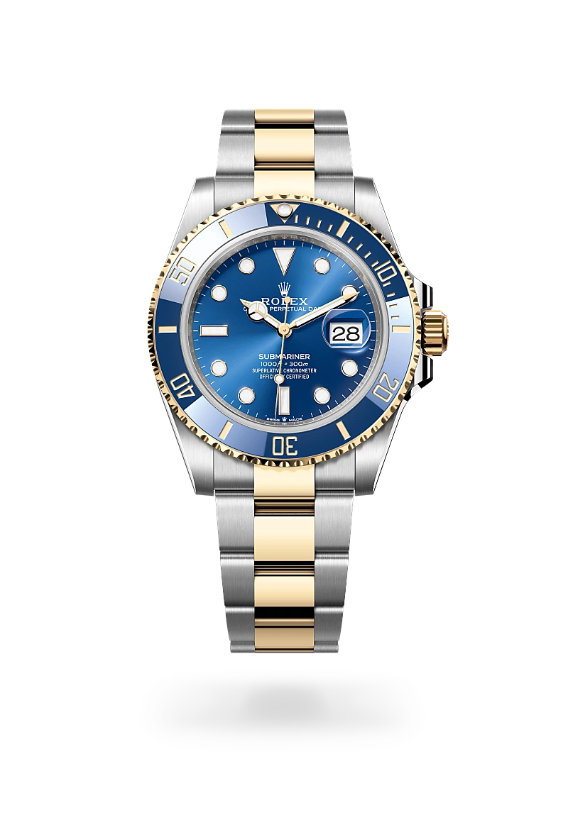 Rolex Submariner Date Keltainen Rolesor – Oystersteel-terästä ja keltakultaa, M126613LB-0002 - Lindroos
