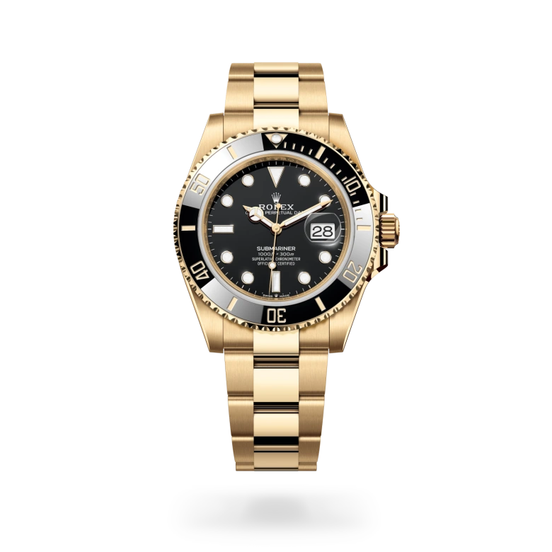 Rolex Submariner Date in 18 ct yellow gold, M126618LN-0002 - Lindroos
