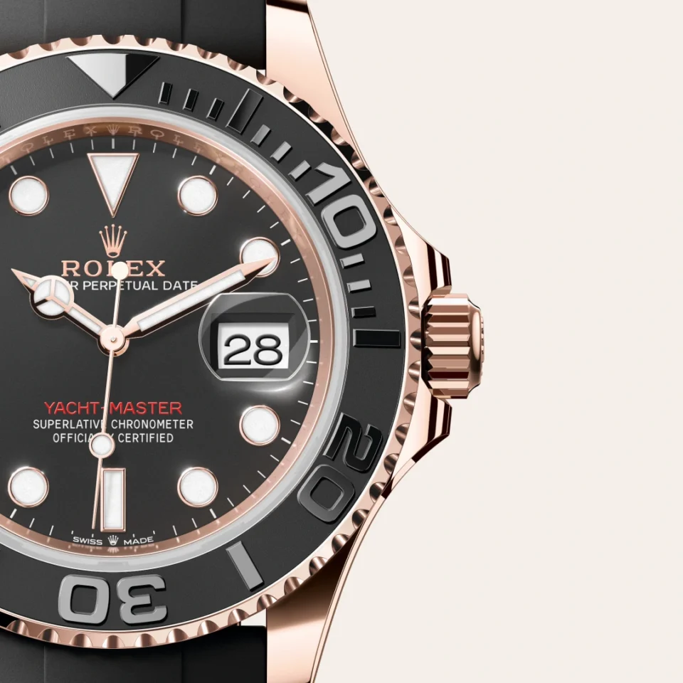 Rolex Yacht-Master 40 in 18 ct Everose gold, M126655-0002, 3 - Lindroos
