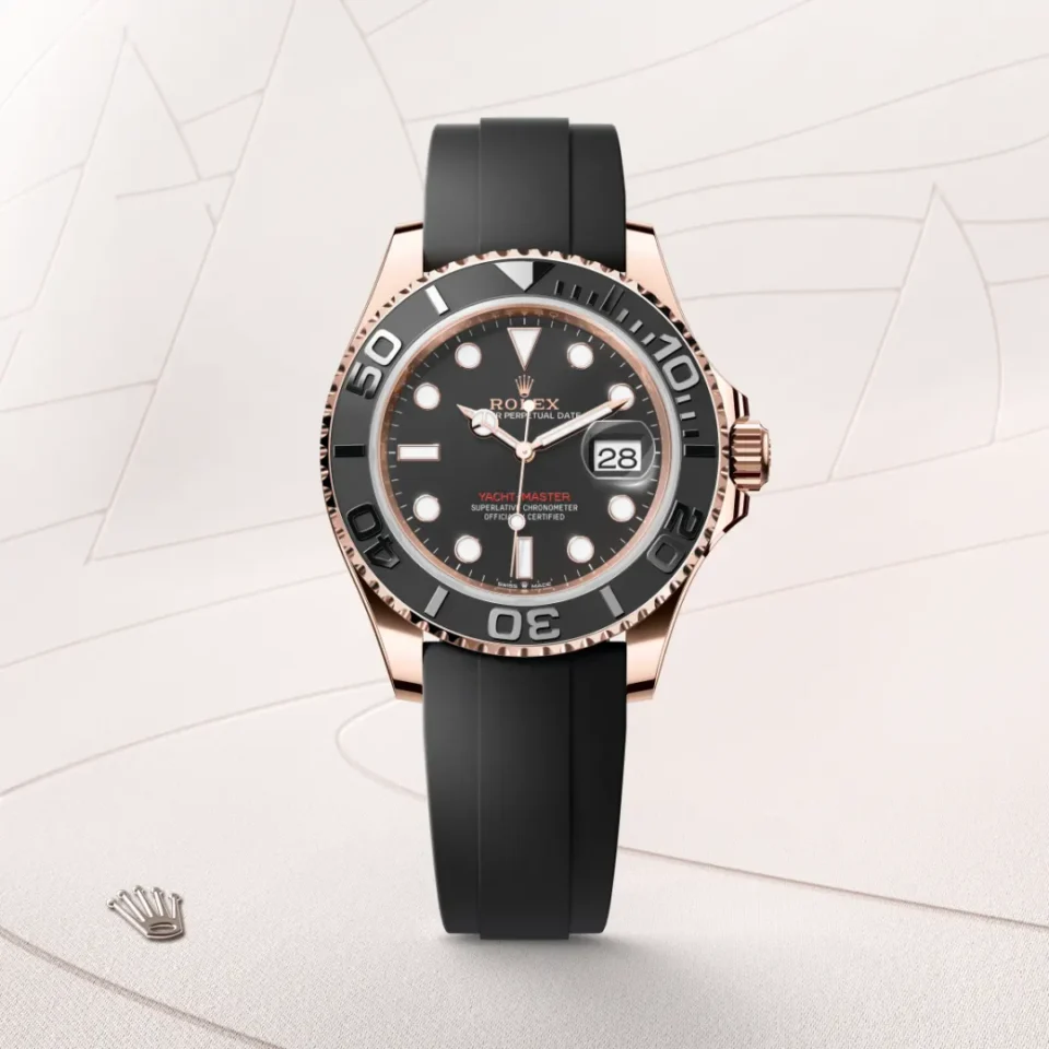 Rolex Yacht-Master 40 in 18 ct Everose gold, M126655-0002, 1 - Lindroos