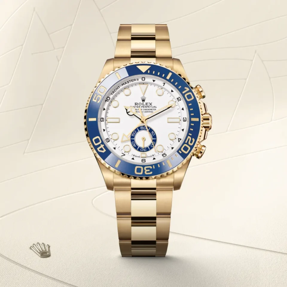 Rolex Yacht-Master II in 18 ct yellow gold, M126688-0001, 1 - Lindroos