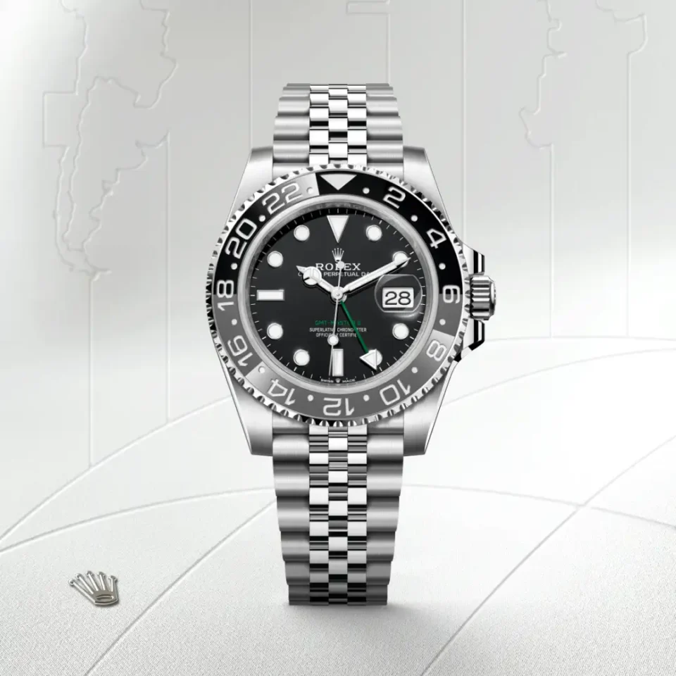 Rolex GMT-Master II in Oystersteel, M126710GRNR-0003, 1 - Lindroos