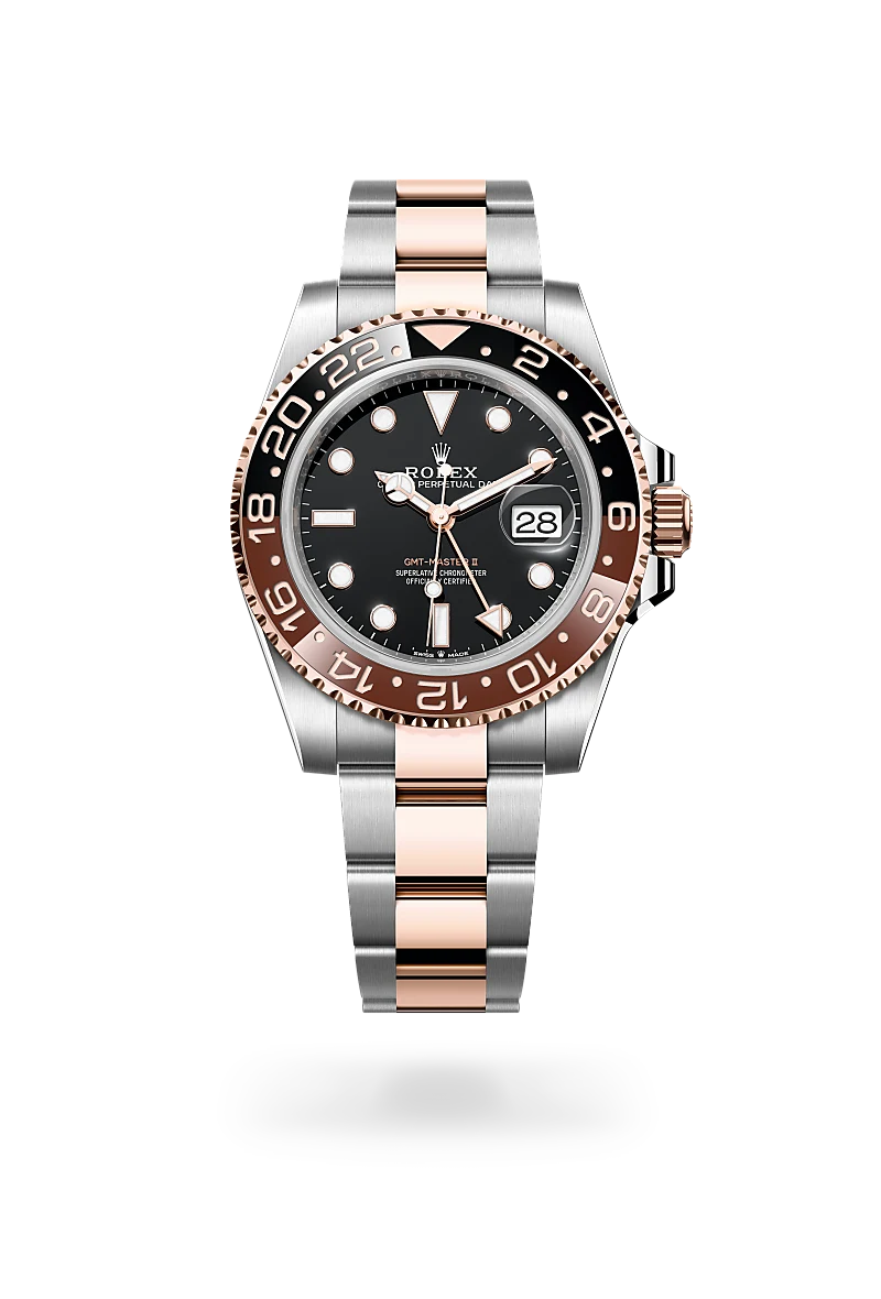 Rolex GMT-Master II Everose Rolesor – Oystersteel-terästä ja Everose-kultaa, M126711CHNR-0002 - Lindroos