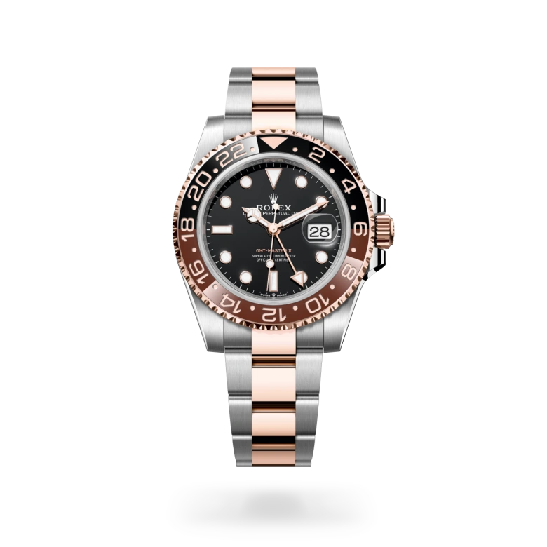 Rolex GMT-Master II Everose Rolesor – Oystersteel-terästä ja Everose-kultaa, M126711CHNR-0002 - Lindroos